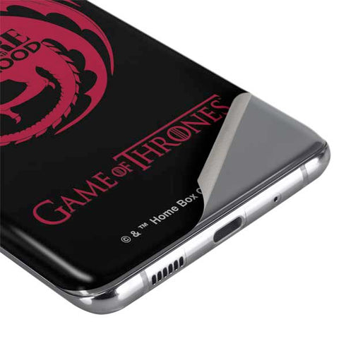 Game of Thrones: House Targaryen Galaxy S20 Plus Skin
